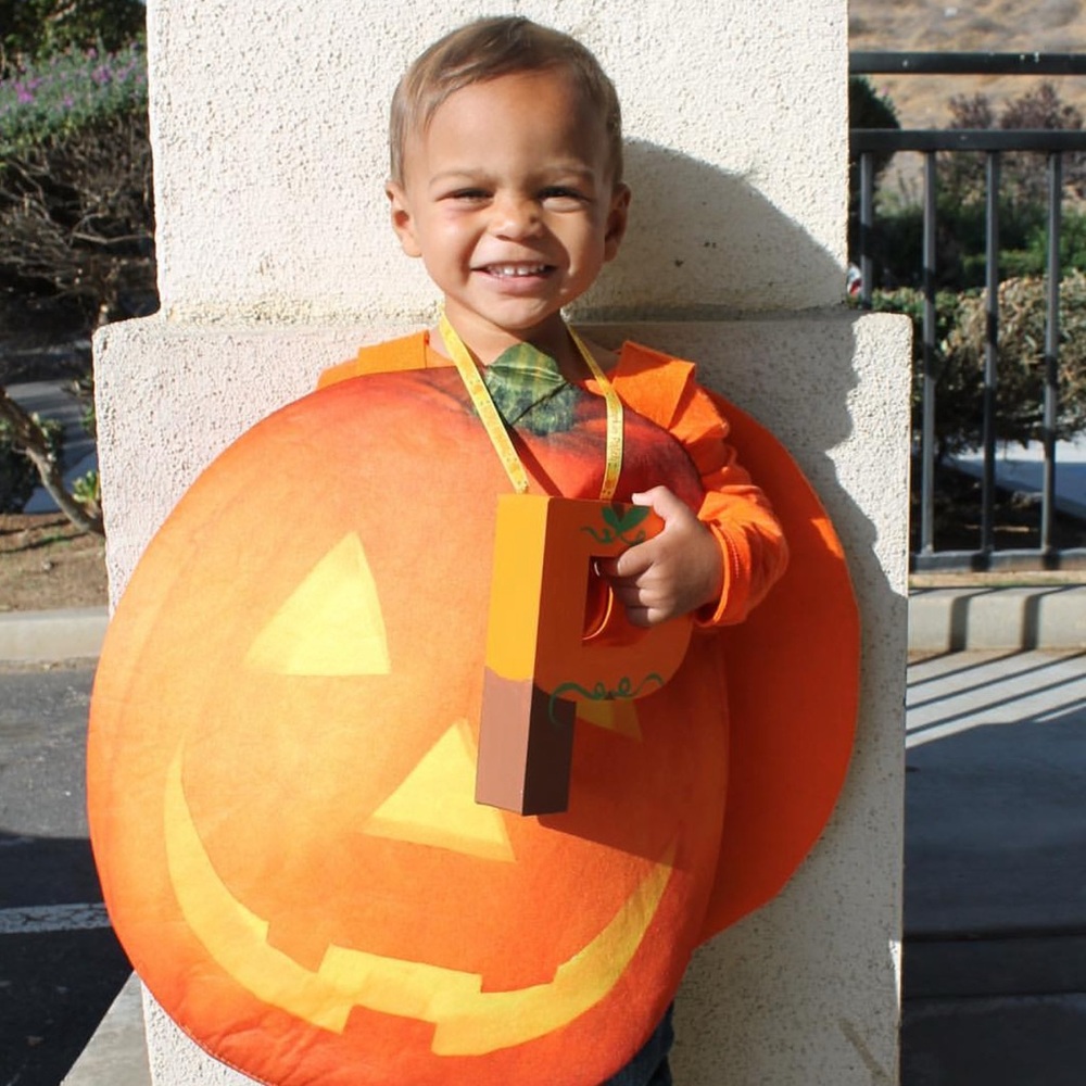 Jack-O-Lantern Toddler Costume